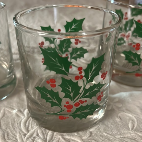 Gorgeous Vintage - 3 Bartlett Collins Holly & Berry - Picture 2 of 2